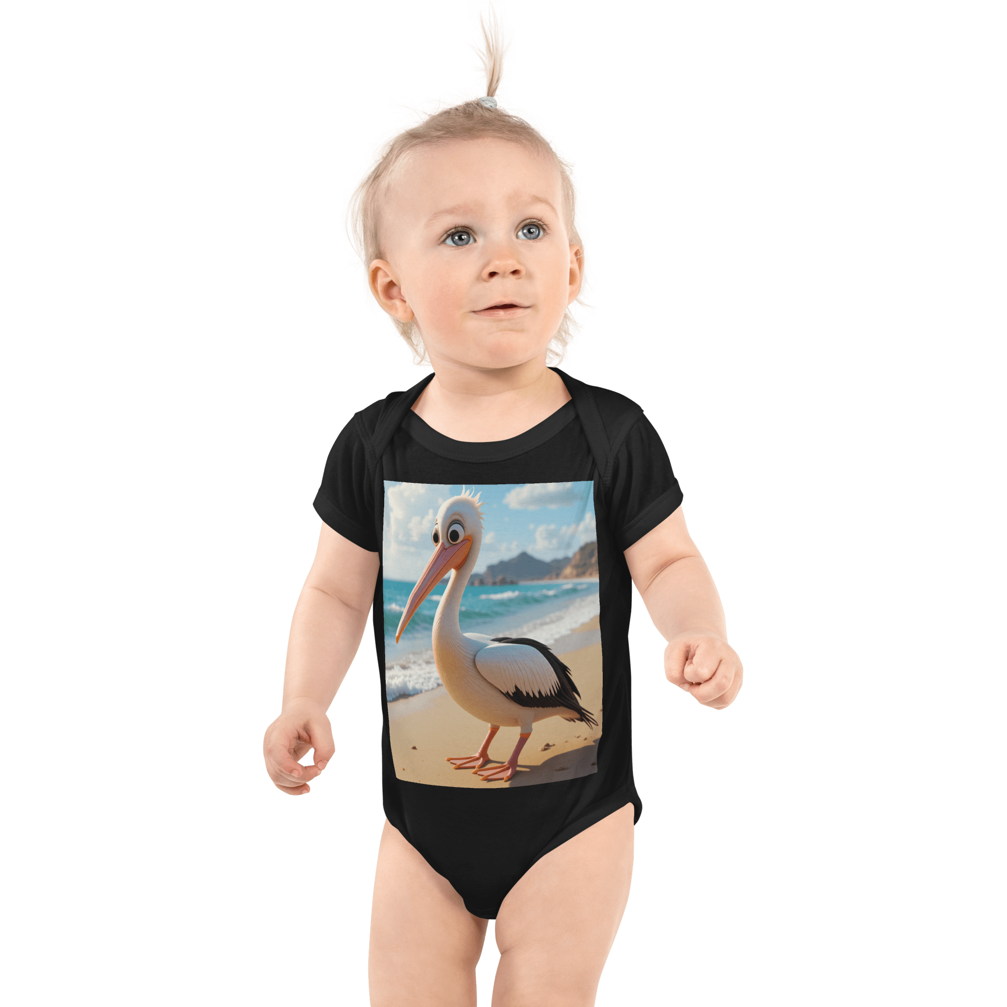 Pelican Infant Bodysuit | Organic Cotton | Newborn to 12M - Image 2