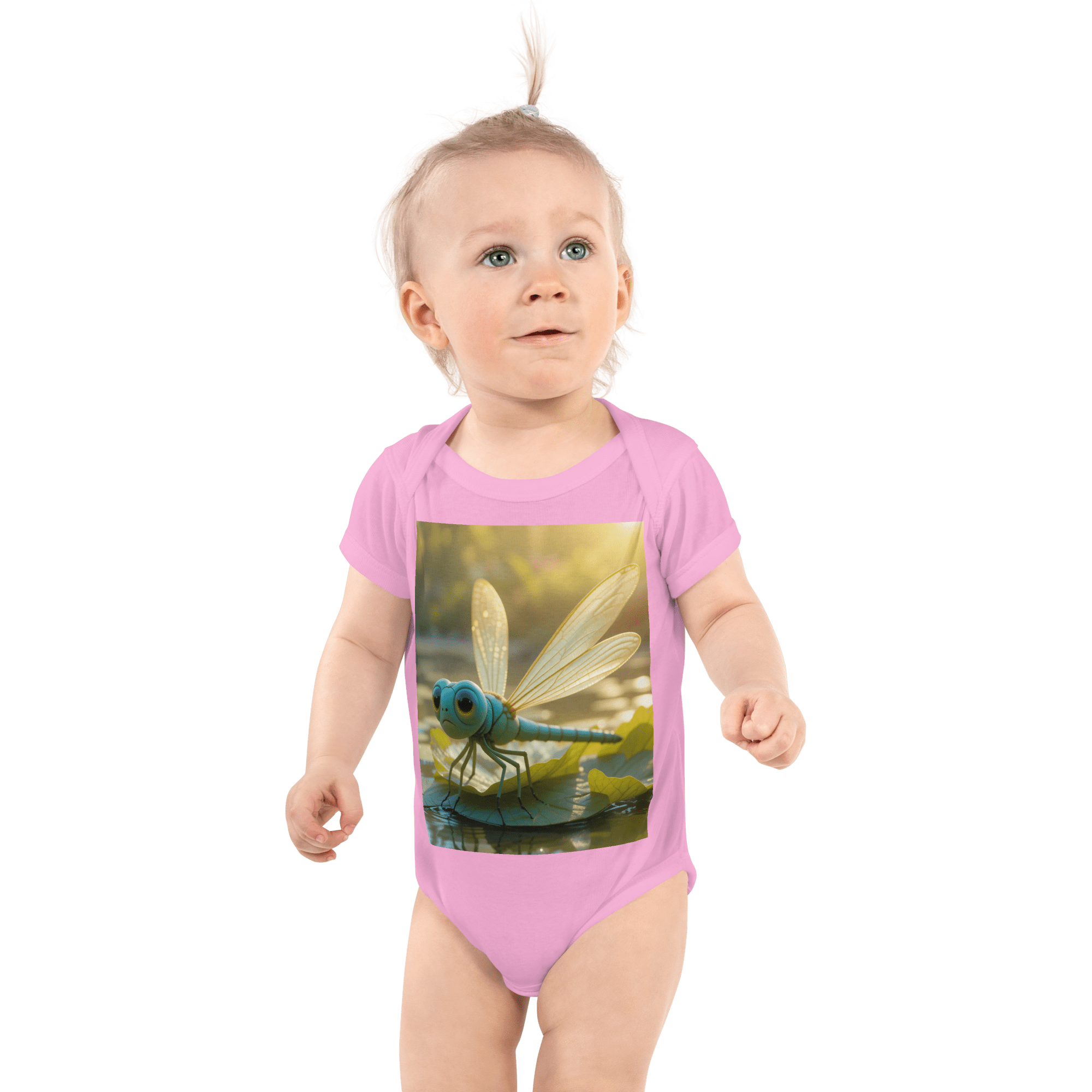 Dragonfly Infant Bodysuit | Organic Cotton | Newborn to 12M - Image 5