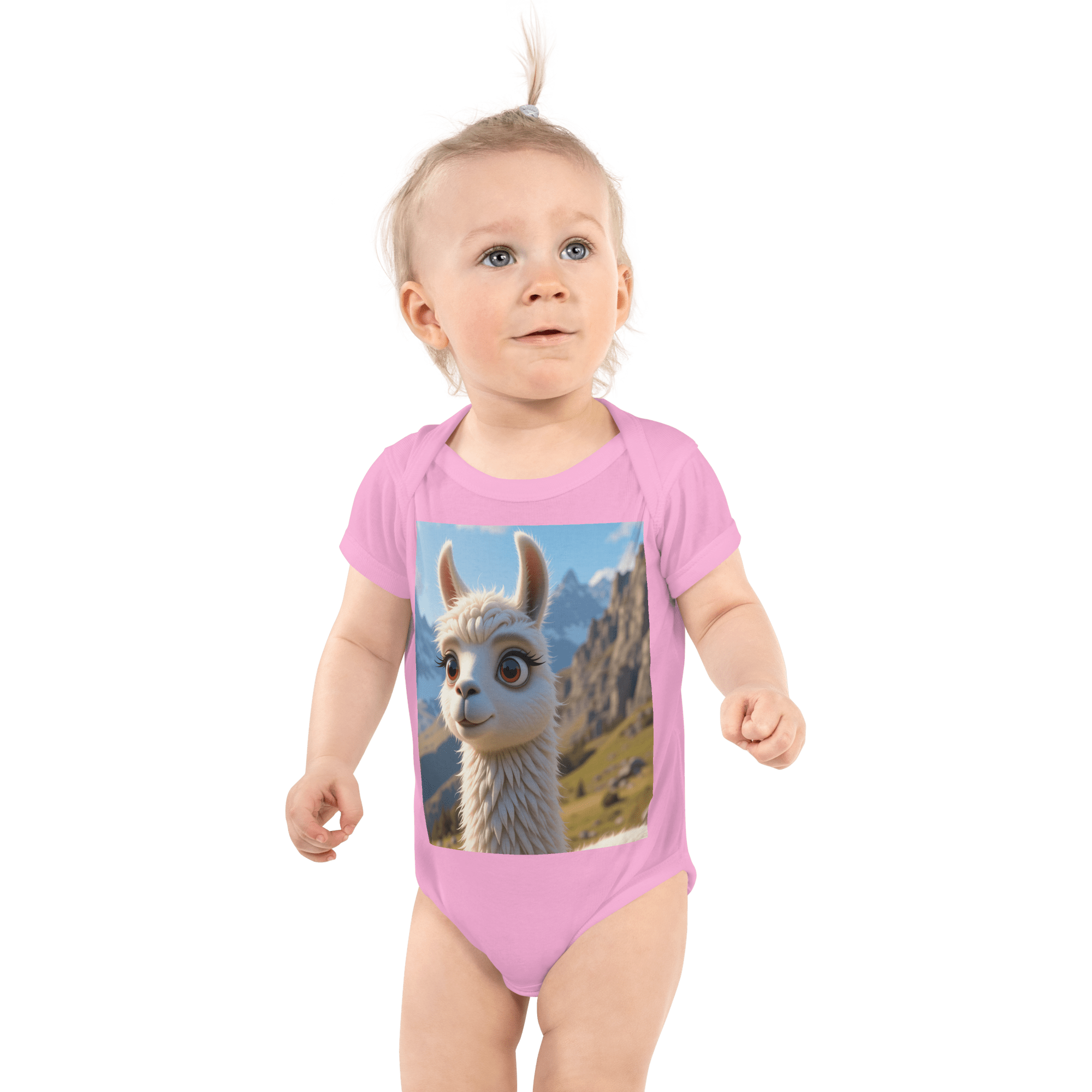 Llama Infant Bodysuit | Organic Cotton | Newborn to 12M - Image 6