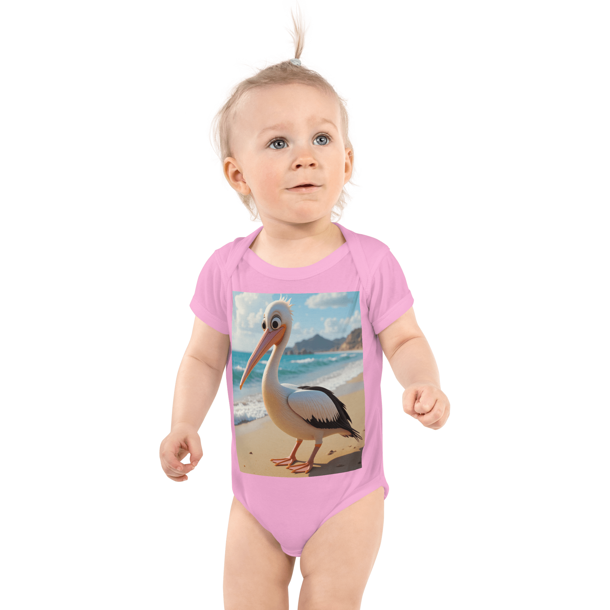 Pelican Infant Bodysuit | Organic Cotton | Newborn to 12M - Image 6