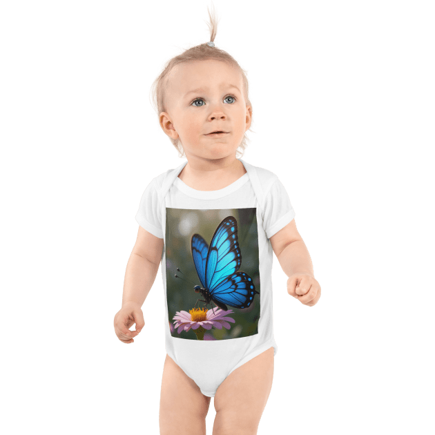 Butterfly Infant Bodysuit | Organic Cotton | Newborn to 12M