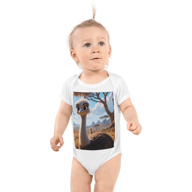 Emu Infant Bodysuit | Organic Cotton | Newborn to 12M