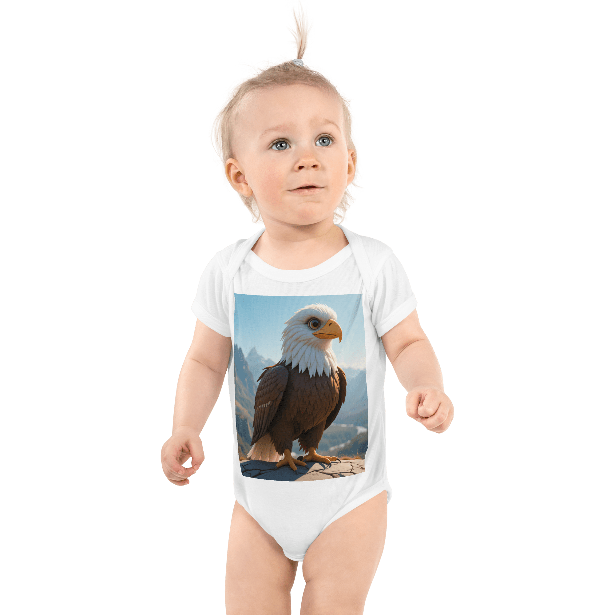 Eagle Infant Bodysuit | Organic Cotton | Newborn to 12M - Image 7