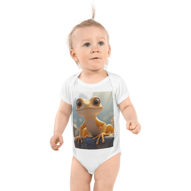 Gecko Infant Bodysuit | Organic Cotton | Newborn to 12M