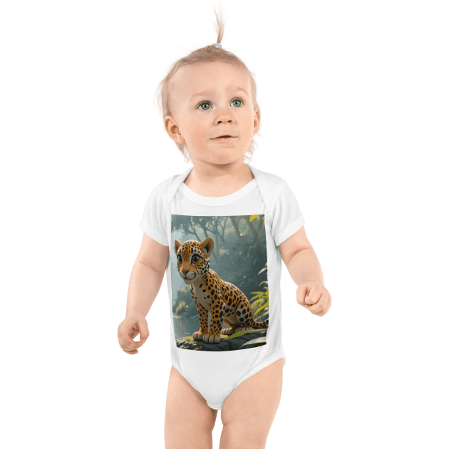 Jaguar Infant Bodysuit | Organic Cotton | Newborn to 12M