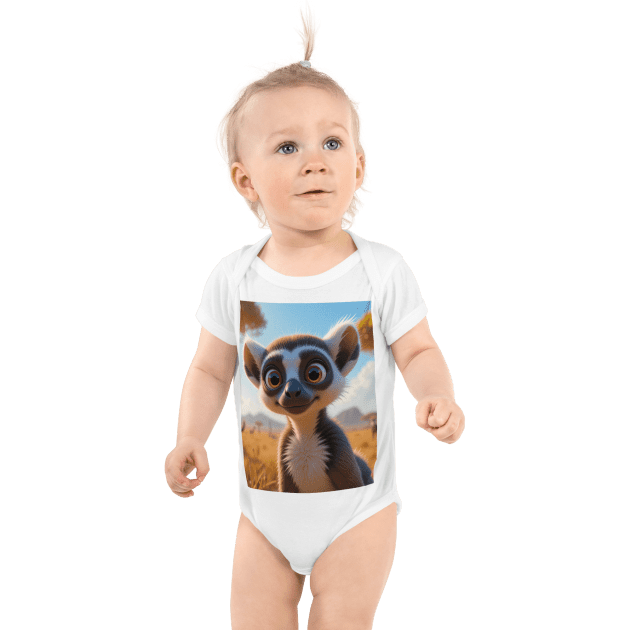 Lemur Infant Bodysuit | Organic Cotton | Newborn to 12M