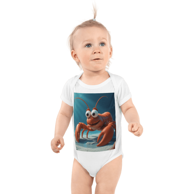 Lobster Infant Bodysuit | Organic Cotton | Newborn to 12M