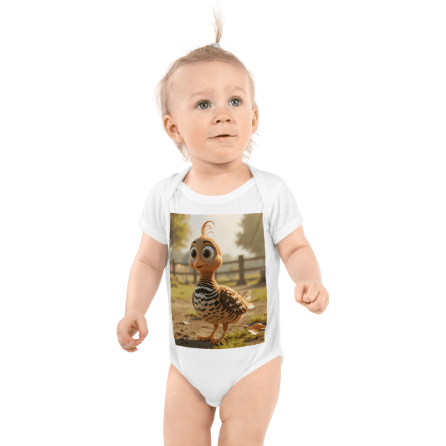 Quail Infant Bodysuit | Organic Cotton | Newborn to 12M