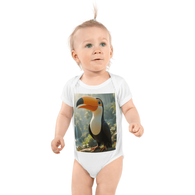 Toucan Infant Bodysuit | Organic Cotton | Newborn to 12M