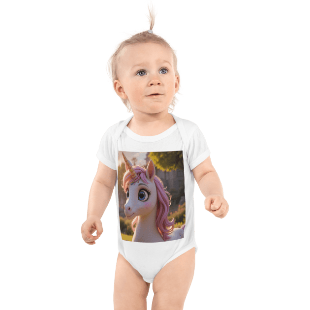 Unicorn Infant Bodysuit | Organic Cotton | Newborn to 12M