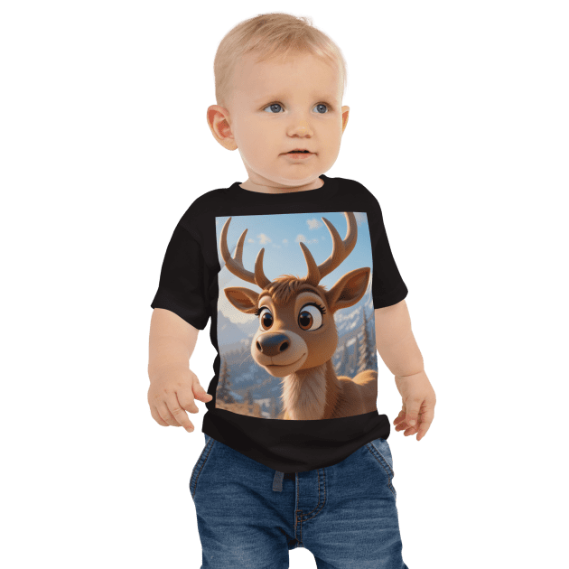 Elk Baby T-Shirt  | Organic Cotton | 2T to 4T