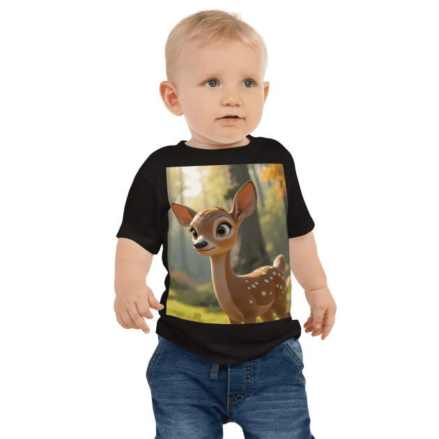 Bambi Baby Jersey Short Sleeve Tee - Organic Cotton | 6M to 24M