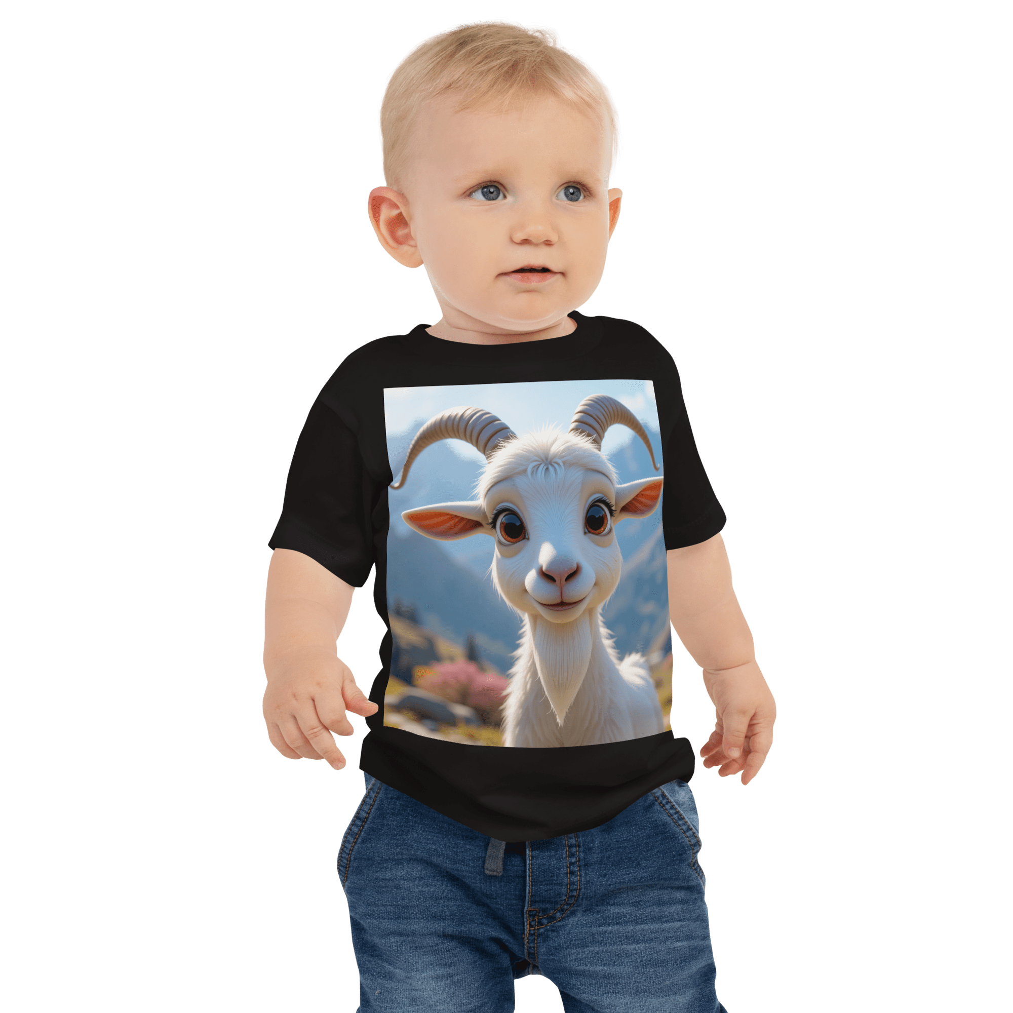 Goat Baby T-Shirt | Organic Cotton | 2T to 4T - Image 2