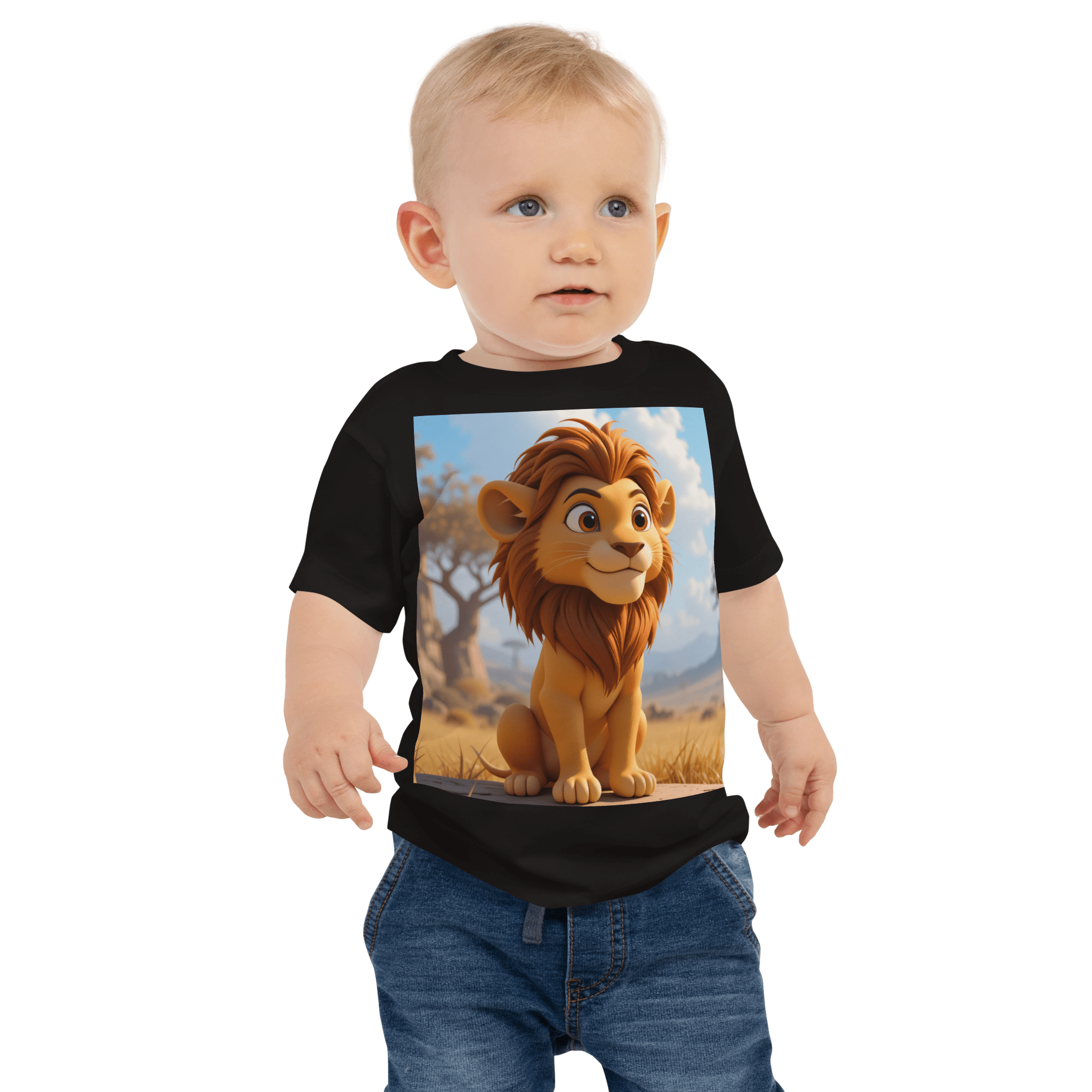 Lion Baby T-Shirt | Organic Cotton | 2T to 4T - Image 2