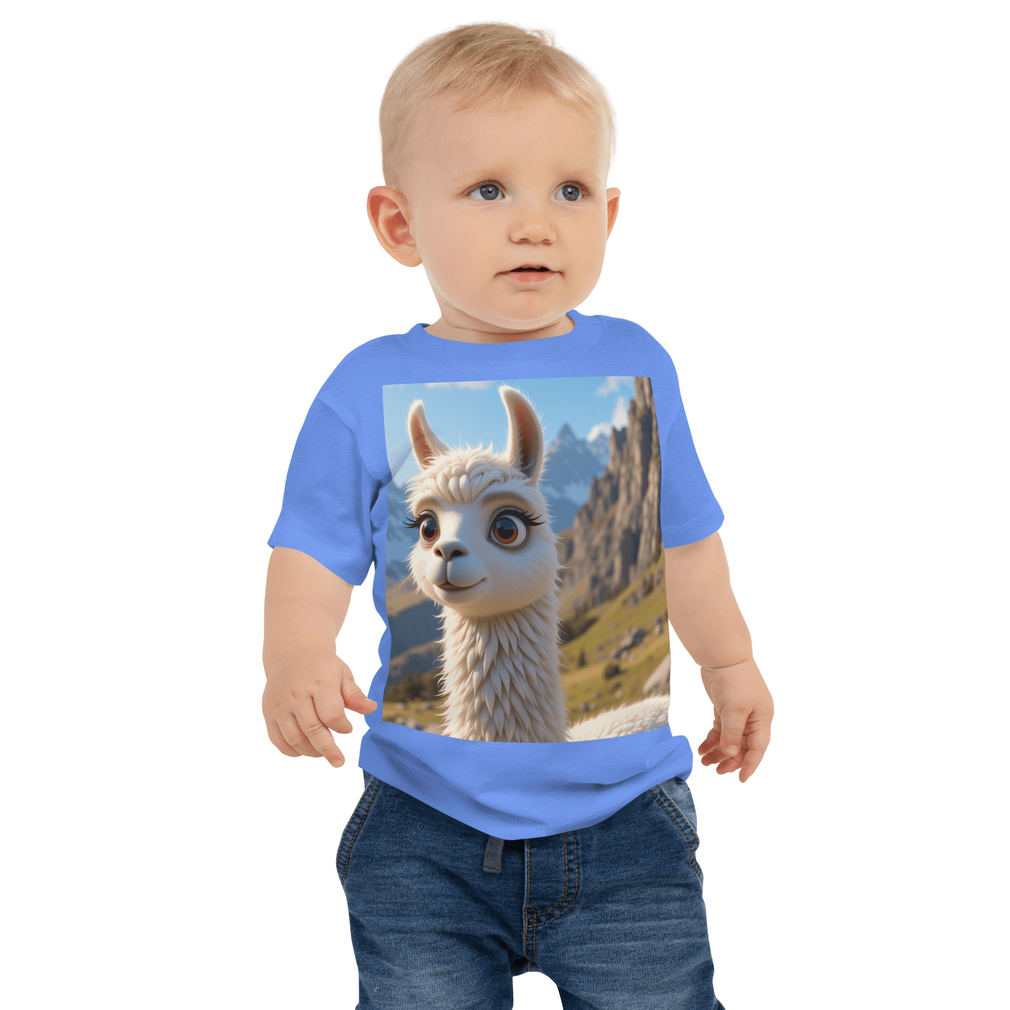 Llama Baby T-Shirt | Organic Cotton | 2T to 4T - Image 3