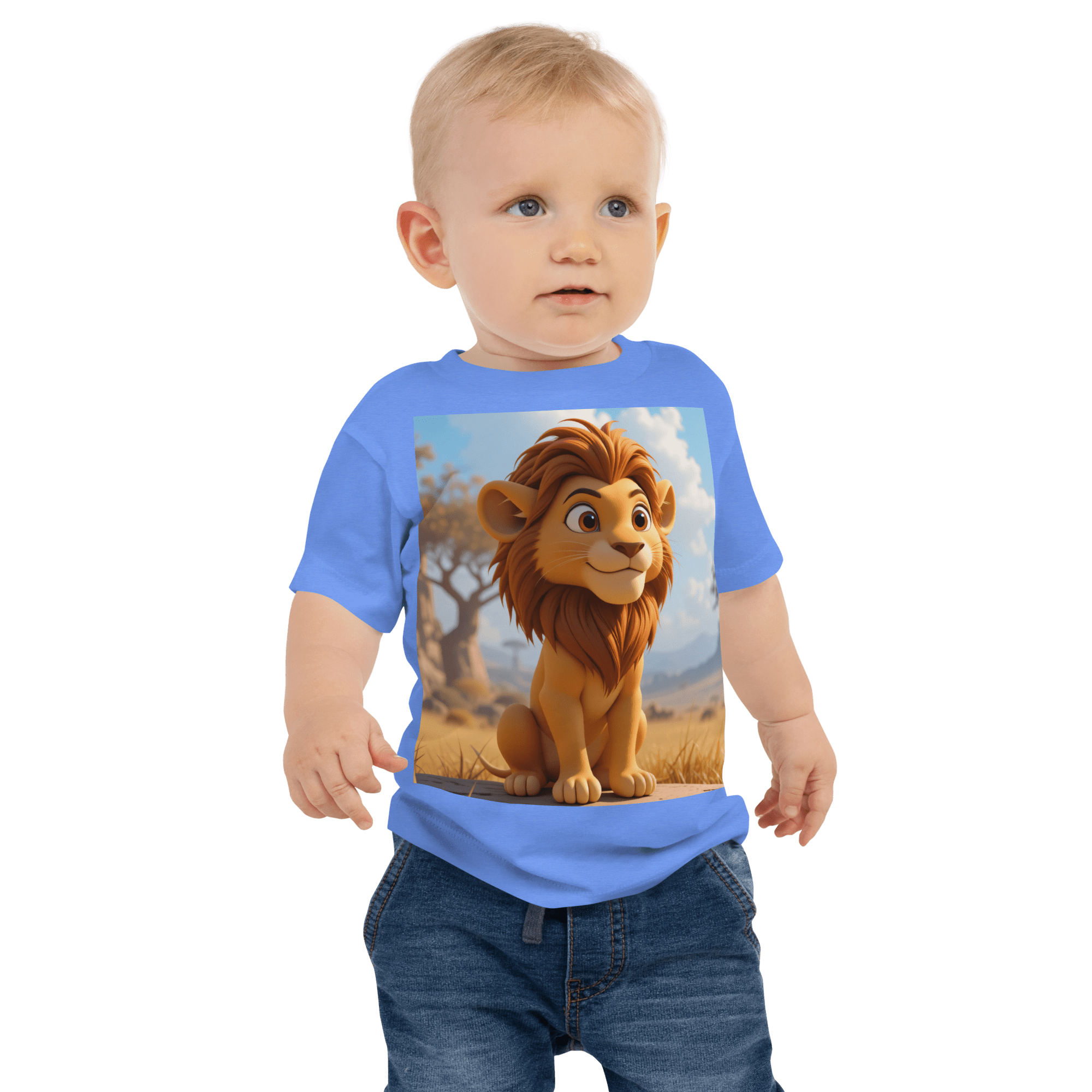 Lion Baby T-Shirt | Organic Cotton | 2T to 4T - Image 3