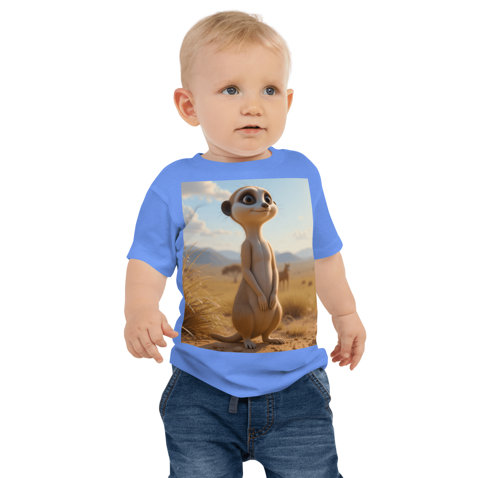 Meerkat Baby T-Shirt | Organic Cotton | 2T to 4T - Image 3