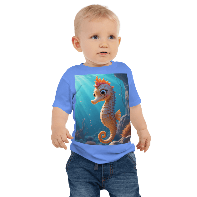 Seahorse Baby T-Shirt  | Organic Cotton | 2T to 4T