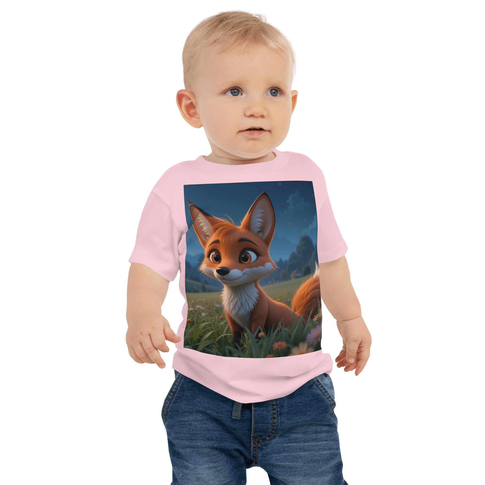 Fox Baby T-Shirt | Organic Cotton | 2T to 4T - Image 3