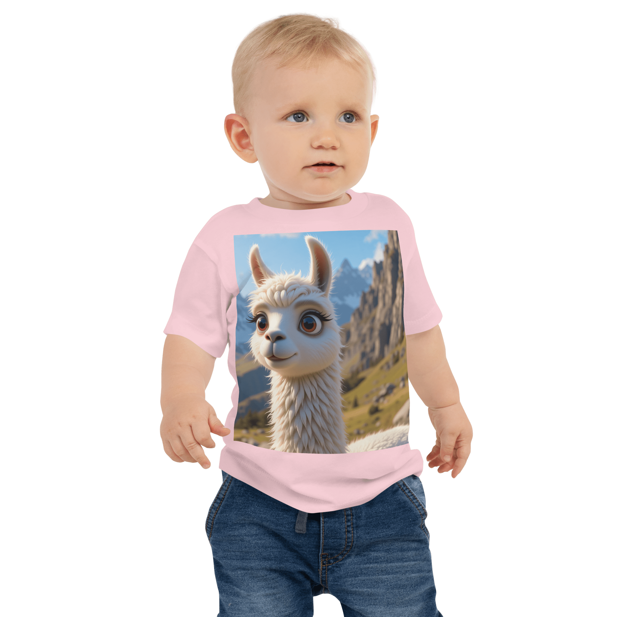 Llama Baby T-Shirt | Organic Cotton | 2T to 4T - Image 4