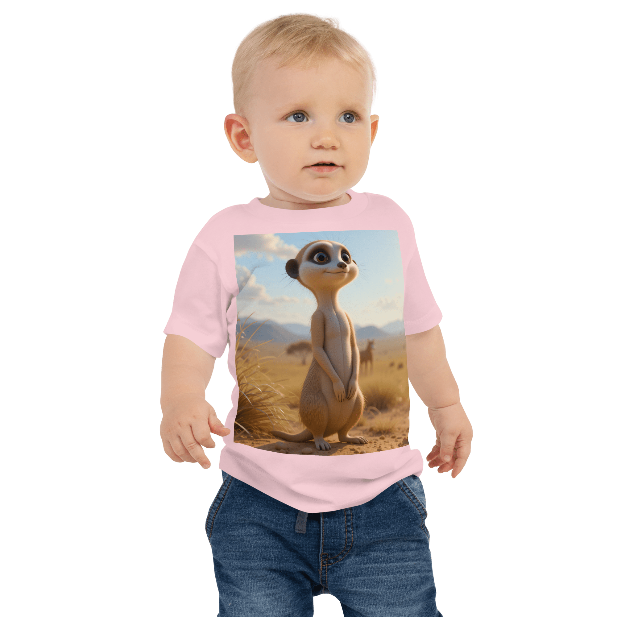 Meerkat Baby T-Shirt | Organic Cotton | 2T to 4T - Image 4
