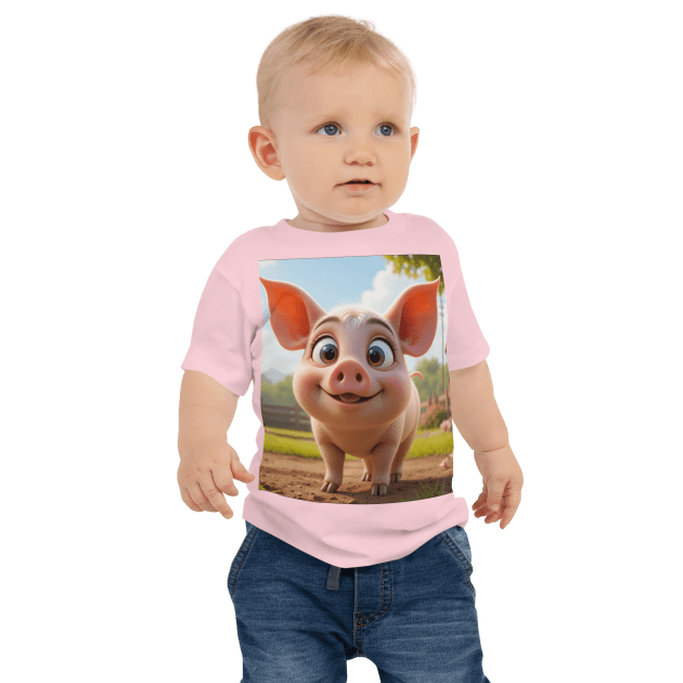 Pig Baby T-Shirt  | Organic Cotton | 2T to 4T