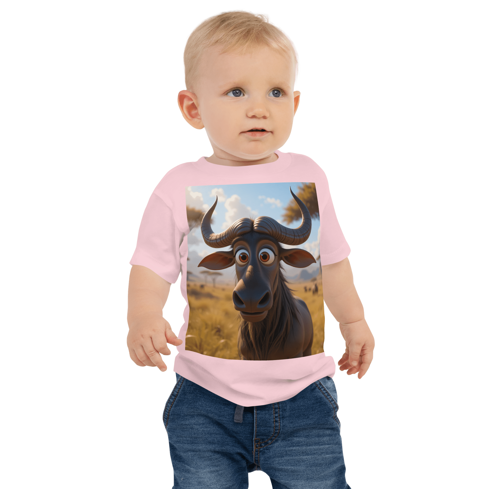 Wildebeest Baby T-Shirt | Organic Cotton | 2T to 4T - Image 4