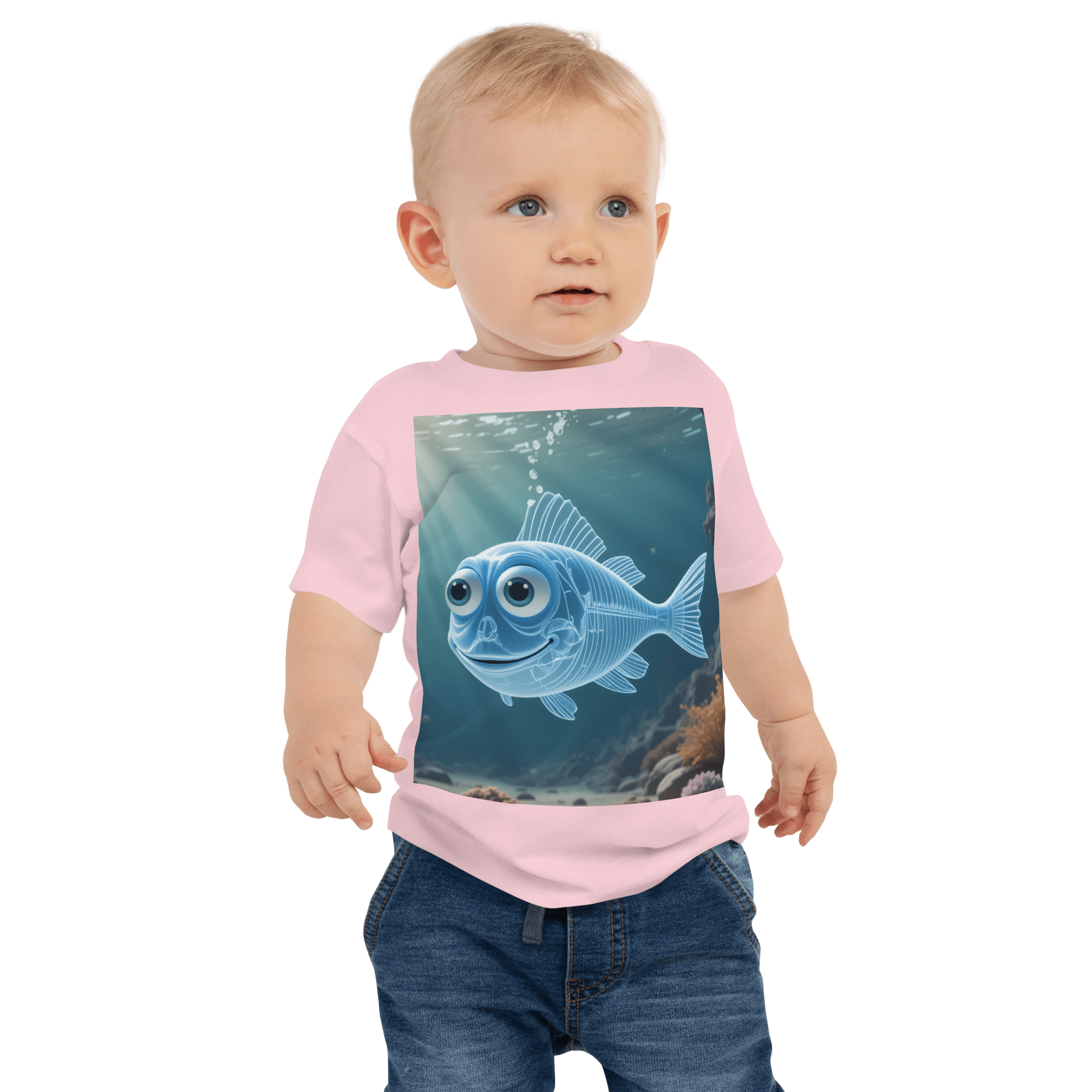 Xray Fish Baby T-Shirt | Organic Cotton | 2T to 4T - Image 4