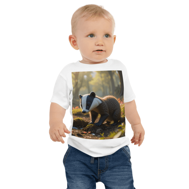 Badger Baby T-Shirt  | Organic Cotton | 2T to 4T