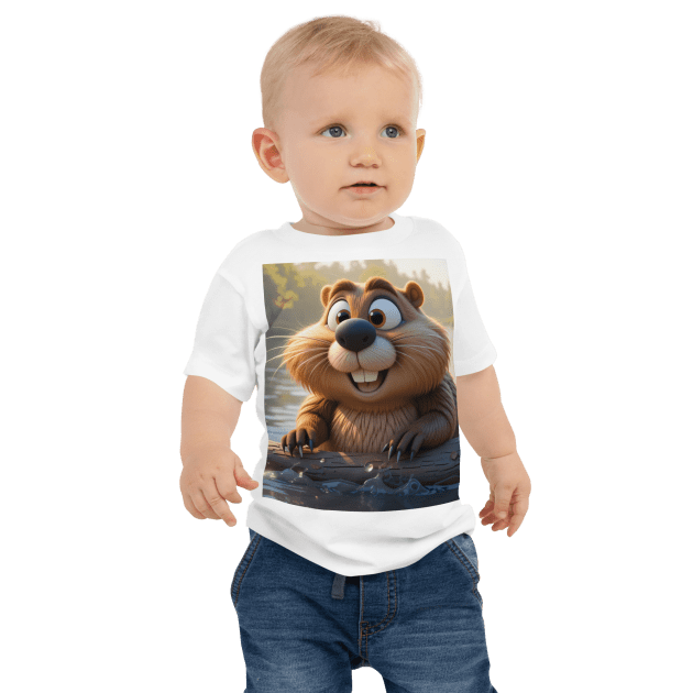Beaver Baby T-Shirt  | Organic Cotton | 2T to 4T