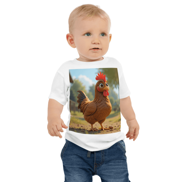 Chicken Baby T-Shirt  | Organic Cotton | 2T to 4T