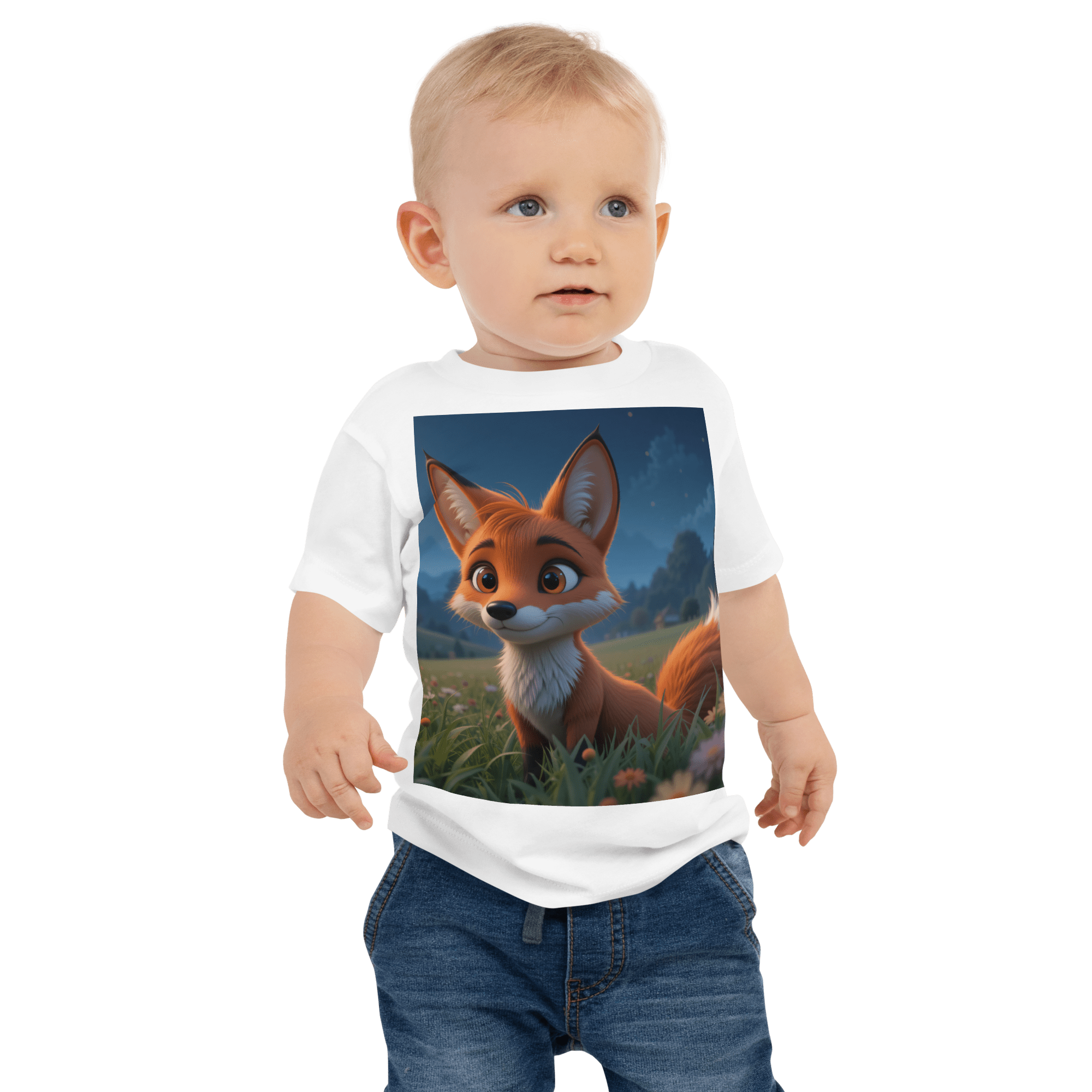 Fox Baby T-Shirt | Organic Cotton | 2T to 4T - Image 4