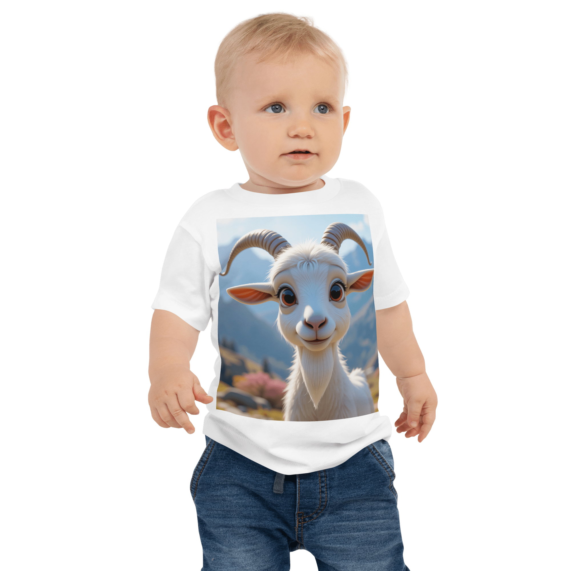 Goat Baby T-Shirt | Organic Cotton | 2T to 4T