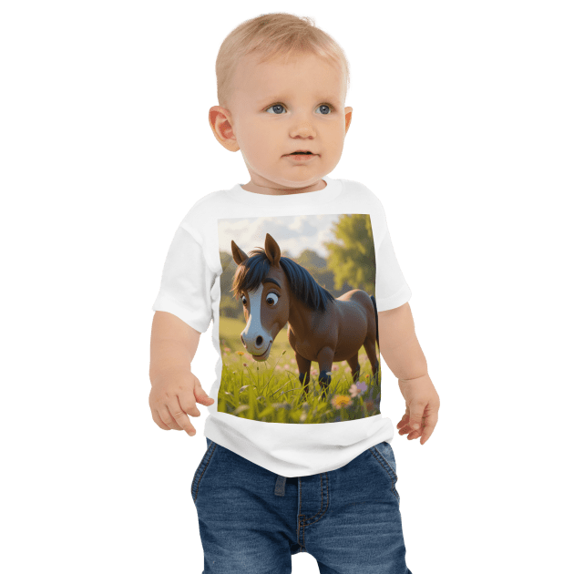 Horse Baby T-Shirt  | Organic Cotton | 2T to 4T