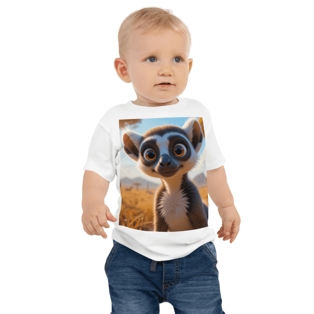 Lemur Baby T-Shirt  | Organic Cotton | 2T to 4T