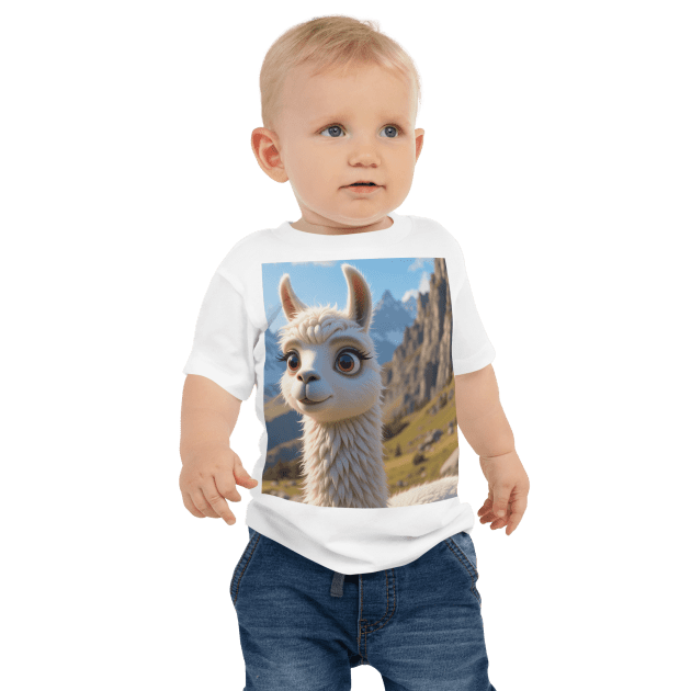 Llama Baby T-Shirt  | Organic Cotton | 2T to 4T