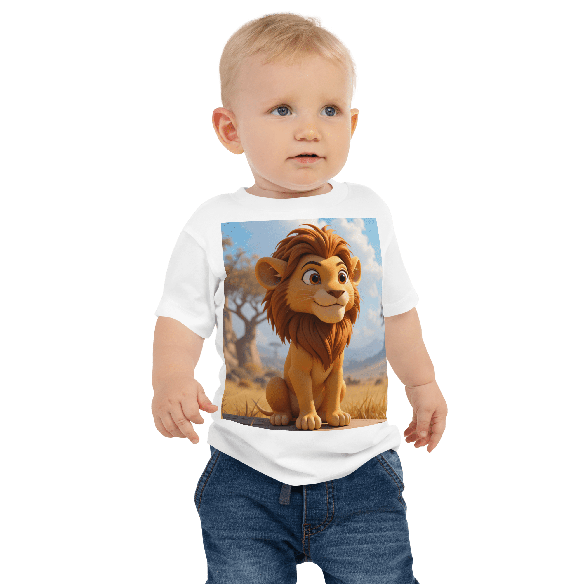 Lion Baby T-Shirt | Organic Cotton | 2T to 4T