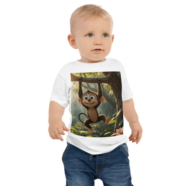 Monkey Baby T-Shirt  | Organic Cotton | 2T to 4T