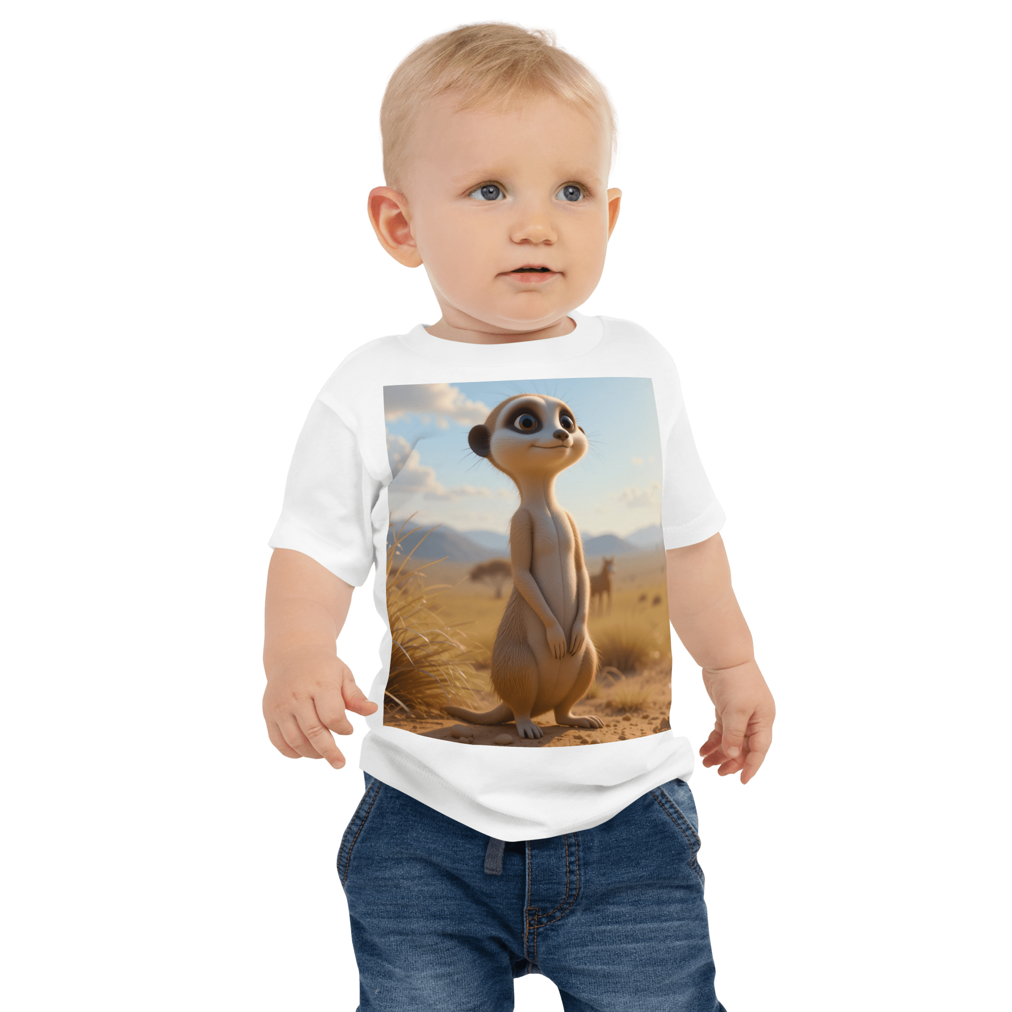 Meerkat Baby T-Shirt | Organic Cotton | 2T to 4T