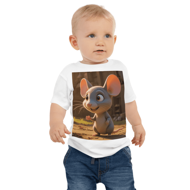 Mouse Baby T-Shirt  | Organic Cotton | 2T to 4T