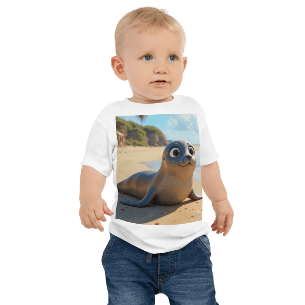 Seal Baby T-Shirt  | Organic Cotton | 2T to 4T