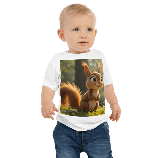 Squirrel Baby T-Shirt  | Organic Cotton | 2T to 4T