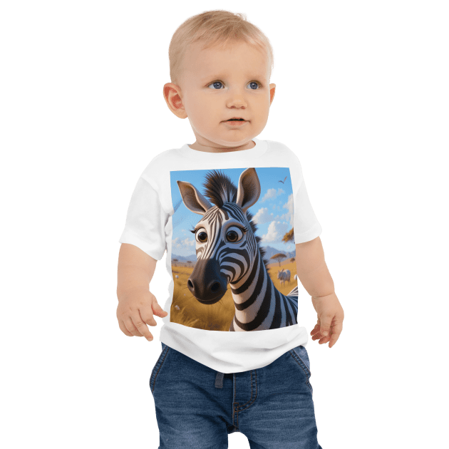 Zebra Baby T-Shirt  | Organic Cotton | 2T to 4T
