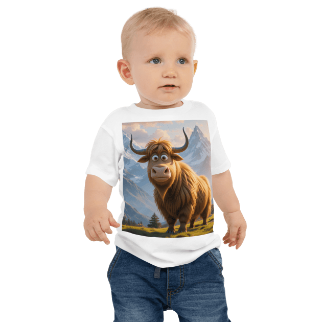 Yak Baby Jersey Short Sleeve Tee - Organic Cotton | 6M to 24M