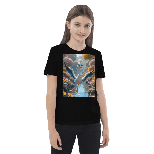Crane Organic Cotton Kids T-Shirt | Organic Cotton | 2T to 4T