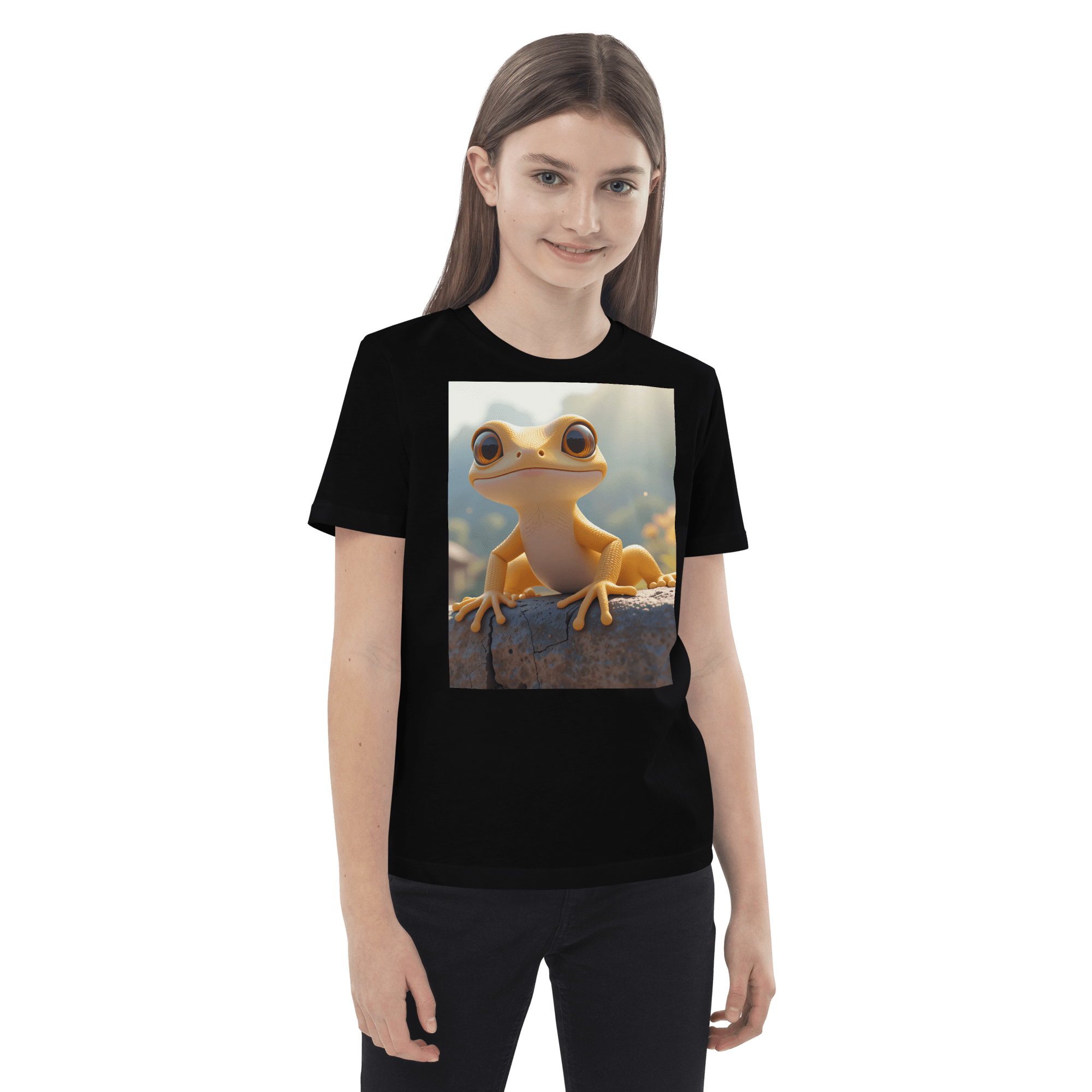 Gecko Organic Cotton Kids T-Shirt | Organic Cotton | 2T to 4T - Image 3