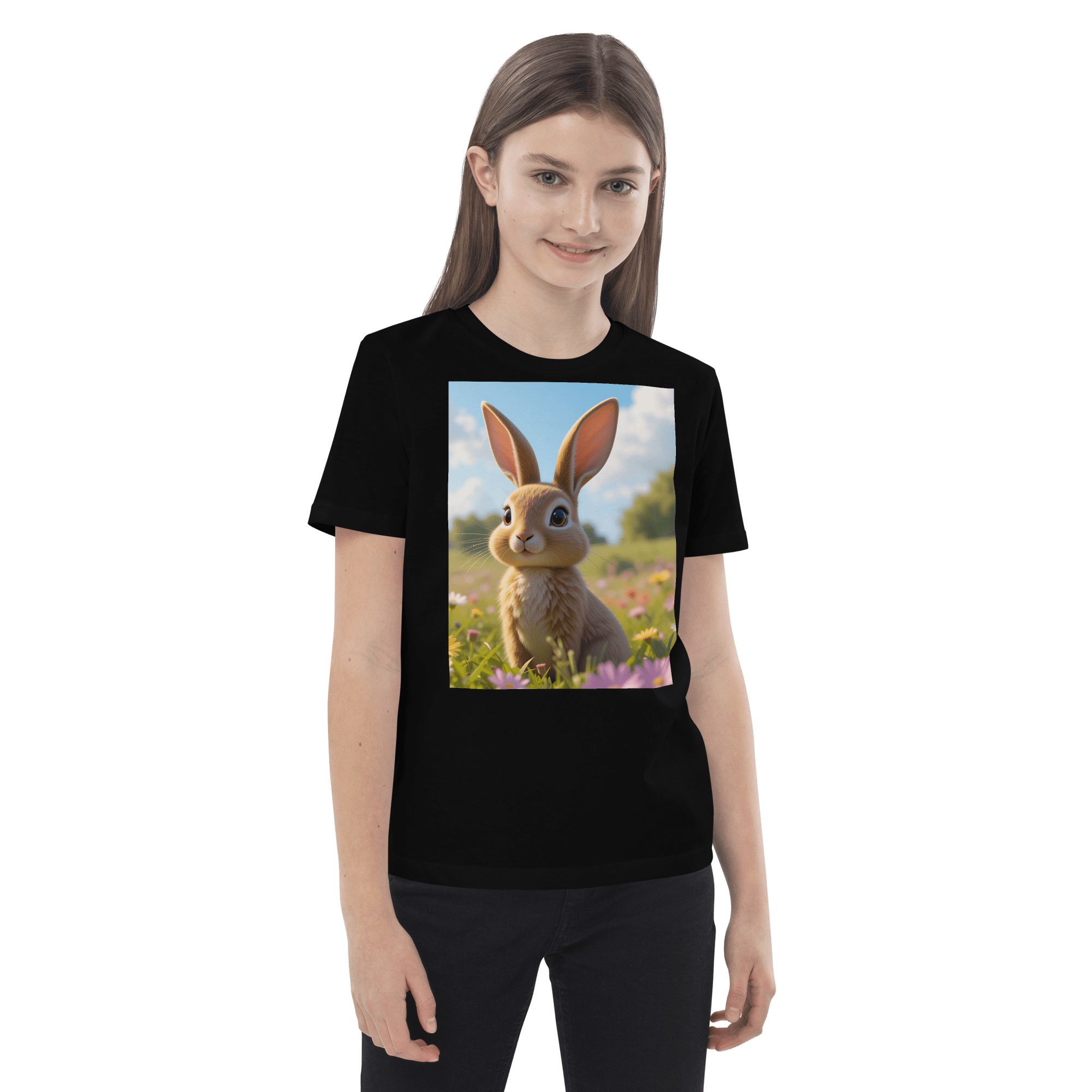 Rabbit Organic Cotton Kids T-Shirt | Organic Cotton | 2T to 4T - Image 3