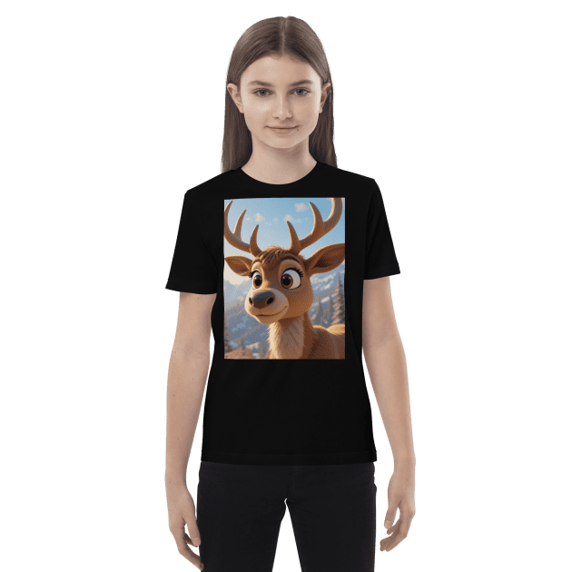 Elk Organic Cotton Kids T-Shirt | Organic Cotton | 2T to 4T