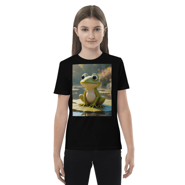 Frog Organic Cotton Kids T-Shirt | Organic Cotton | 2T to 4T