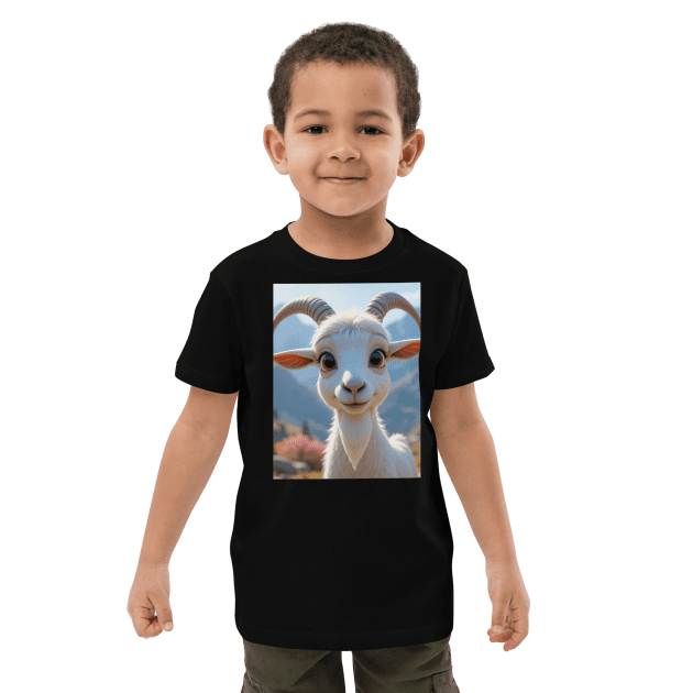Goat Organic Cotton Kids T-Shirt | Organic Cotton | 2T to 4T
